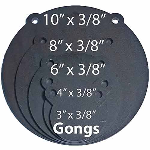 steel gong target